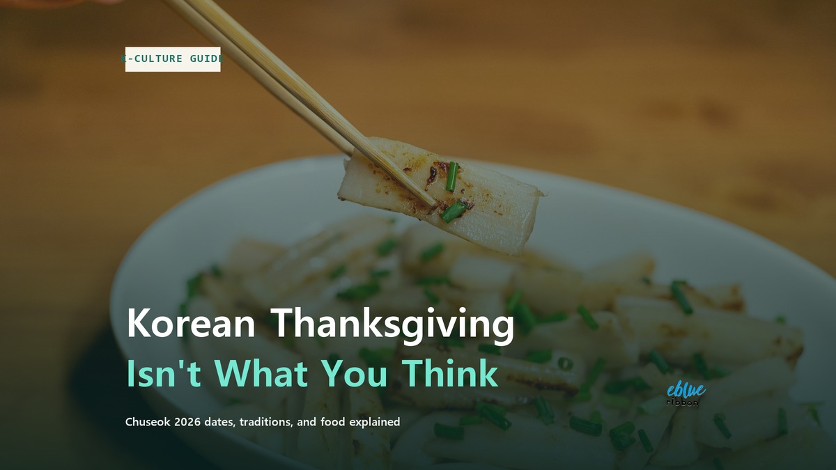 Korean Thanksgiving Chuseok Explained: Why the Name Is Misleading